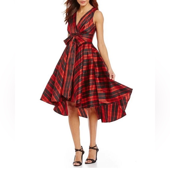 Gently worn Eva Franco dress. GORGEOUS fabric. Size 2 - Picture 7 of 11